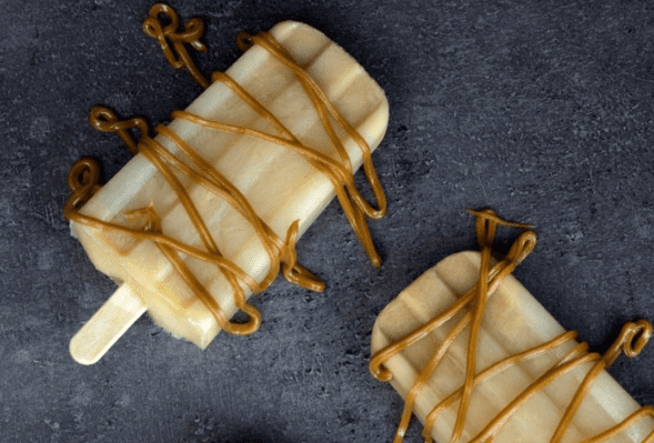 Karamell Eis am Stiel by Melli